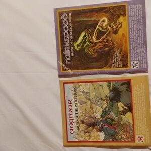 Angmar, Southern Mirkwood, Moria, Lorien 4 books Based Off Middle Earth